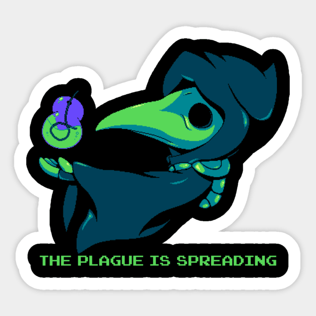 THE PLAGUE IS SPREADING Sticker by Teh2chao2